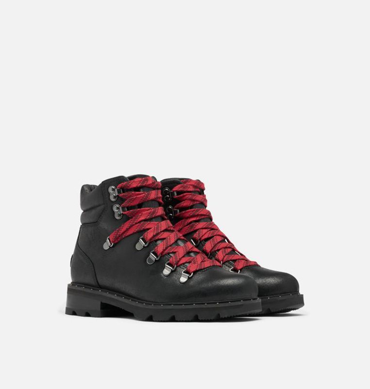 Sorel Dam Stövlar Svarta - Lennox™ Hiker Mid - NOP-064521